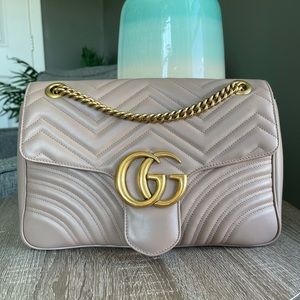 Gucci Large Marmont Shoulder Flap Bag